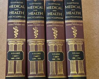 Illustrated Medical and Health Encyclopedia by Morris Fishbein M.D. (Volumes 1-8)