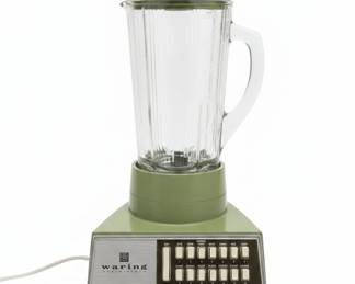 Vintage Waring "The Busy Blender" Model 1-B Avocado Green