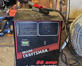Sears Craftsman 50 Amp Battery Charger / 170 Amp Engine Starter