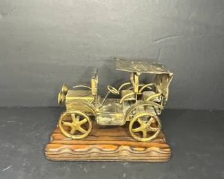 Vintage Brass Model T Car