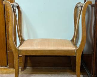 Regency Style Klismos Bench