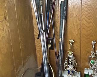 Mixed Golf Clubs Vtg