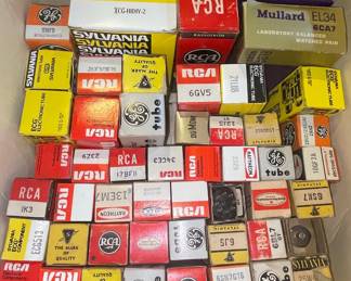 Vintage Electronic Vacuum Tubes