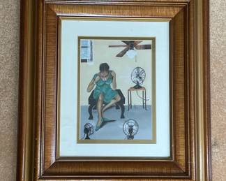 Annie Lee "Cooling Off" Lithograph Print