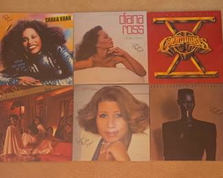 Vinyl: Grace Jones, Dina Ross, Commodores, Chaka Khan