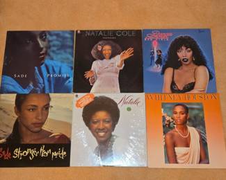 Various 1980s Soul and Pop Vinyl Records