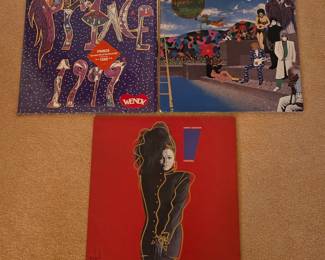 Prince "1999" and Janet Jackson "Control" Vinyl Records