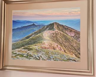 Franconia Ridge from Mt Lafayette by Randy Roos League of NH Artist