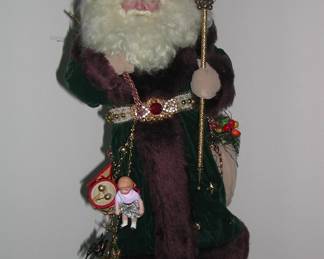 Lasting Endearments Father Christmas designed by Lynn West 1985