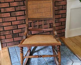 Ladies Wicker Rocker