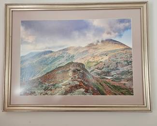 Mt Washington from Mt Monroe by Randy Roos League of NH Artist
