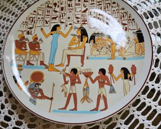 King Tut 1976 Egyptian Banquet Commemorative Plate