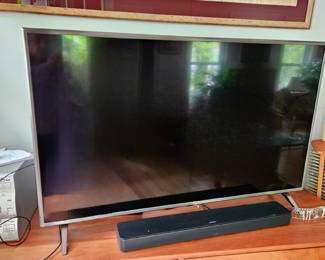 LG LED 48 inch TV and Bose Smart Soundbar 300