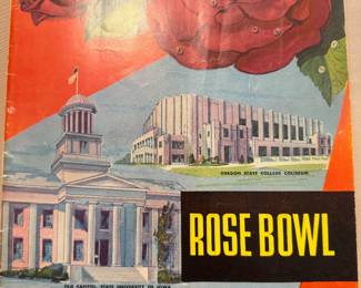 Vintage Rose Bowl Program