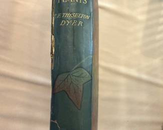 Antique Book - The Folk-Lore of Plants 1889