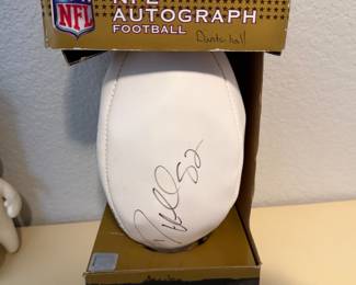 Signed Duante Hall football