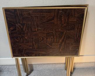 Vintage MCM TV trays