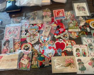 Vintage antique valentines