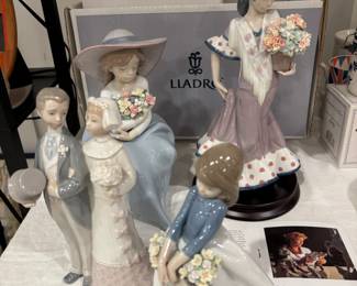 Lladro pieces