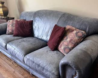 leather sofa