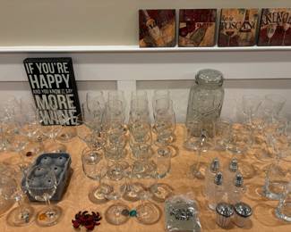 Wine glasses