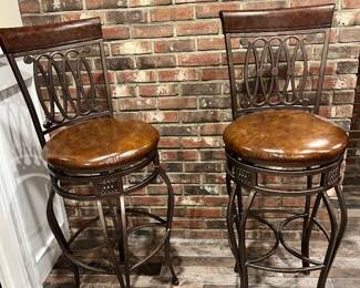 Leather stools