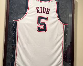 NJ Nets Jersey Jason Kidd autographed