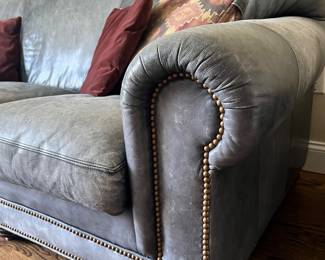 Leather sofa