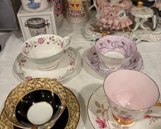 Vintage tea cups