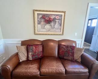 Leather sofa