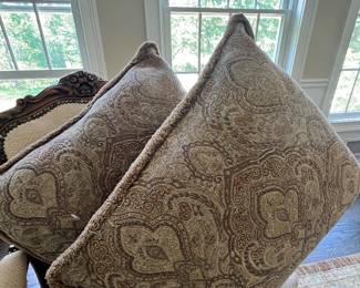Throw pillows