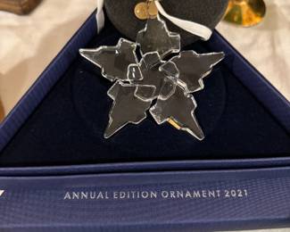 Swarovski ornament