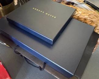 Ralph Lauren Navy Blue Gift Boxes Set
