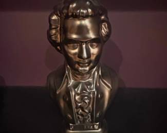 Bust of Wolfgang Amadeus Mozart