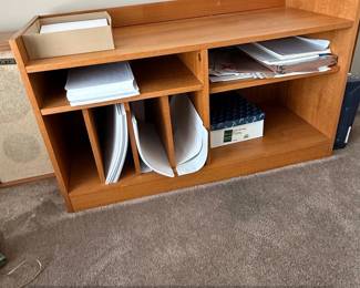 MidCentury Danish Modern Teak Desk Organizer