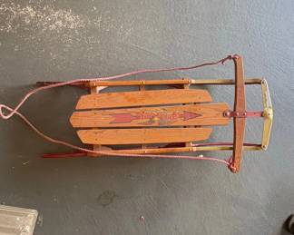 Flexible Flyer Model Sled