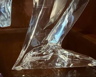 Dan Medina Dolphin Domain Limited Edition Crystal Sculpture third image