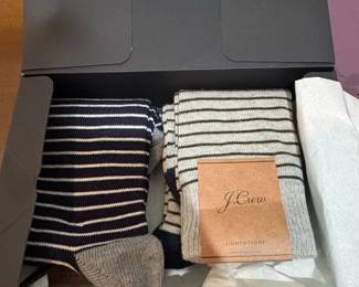 J. Crew Lightweight Striped Socks Set