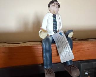 D. Manning Accountant Figurine