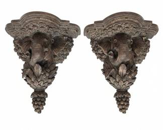 Elephant Sconces