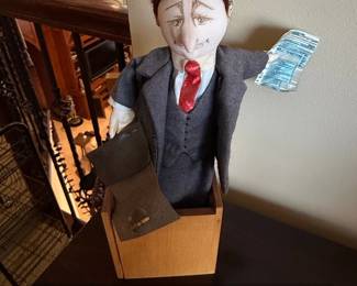 Vintage Jax of Maine Attorney or Lawyer JackintheBox Doll