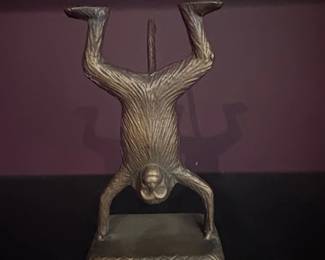 Brass Monkey Business Card Holder