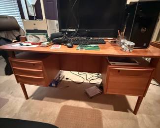 Dansk Design Teak Desk by LVIG