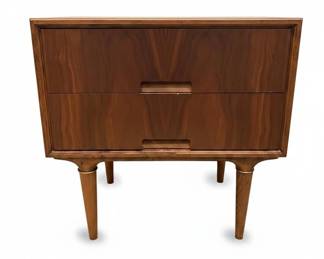 MidCentury Modern Walnut Nightstand