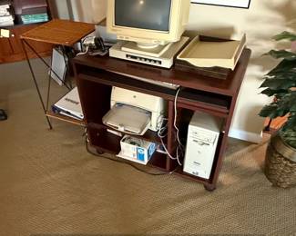 Dell Desktop Computer Bundle with Monitor, Printer, and Desk