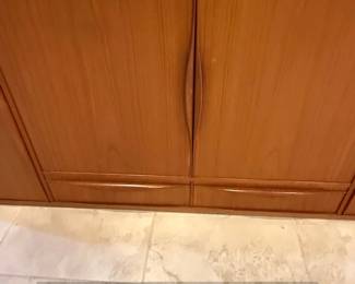 MidCentury Danish Teak Highboard Sideboard second image
