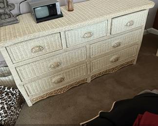 Pier Imports Jamaica Collection Wicker Dresser
