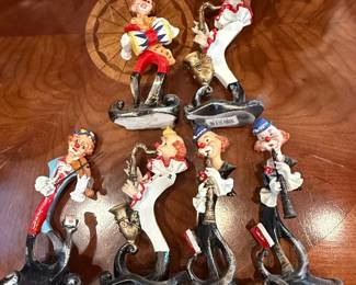 Ron Lee Clown Band Figurines Set second image