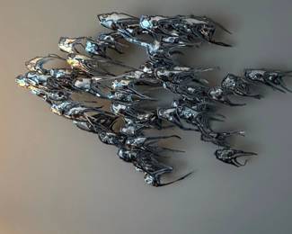 School of Fish Wall Sculpture