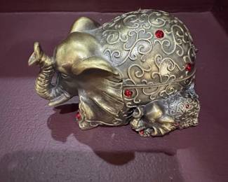 Elephant Trinket Box